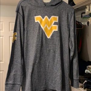 WVU long sleeve hoodie